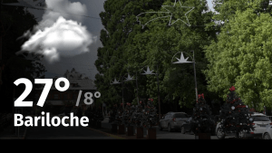 Clima de hoy, viernes 29 de diciembre de 2023, para la ciudad de Bariloche