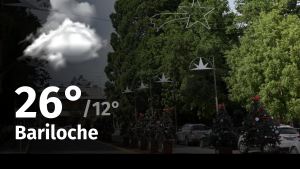 Clima de hoy, domingo 31 de diciembre de 2023, para la ciudad de Bariloche