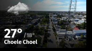 Clima de hoy, sábado 16 de diciembre de 2023, para la ciudad de Choele Choel