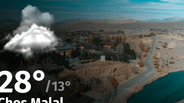 Clima de hoy, sábado 9 de diciembre de 2023, para la ciudad de Chos Malal