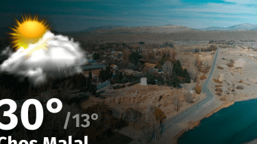 Clima de hoy, miércoles 13 de diciembre de 2023, para la ciudad de Chos Malal