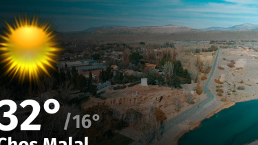 Clima de hoy, lunes 25 de diciembre de 2023, para la ciudad de Chos Malal