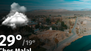 Clima de hoy, jueves 28 de diciembre de 2023, para la ciudad de Chos Malal