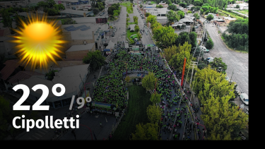 Clima de hoy, domingo 3 de diciembre de 2023, para la ciudad de Cipolletti