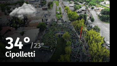 Clima de hoy, domingo 31 de diciembre de 2023, para la ciudad de Cipolletti