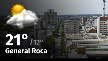 Clima de hoy, sábado 2 de diciembre de 2023, para la ciudad de General Roca