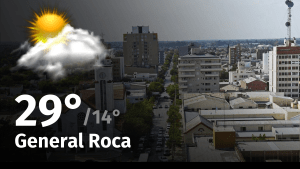 Clima de hoy, martes 5 de diciembre de 2023, para la ciudad de General Roca
