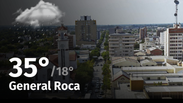 Clima de hoy, sábado 16 de diciembre de 2023, para la ciudad de General Roca