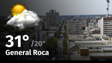 Clima de hoy, sábado 23 de diciembre de 2023, para la ciudad de General Roca