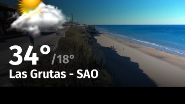 Clima de hoy, miércoles 27 de diciembre de 2023, para la ciudad de Las Grutas – SAO