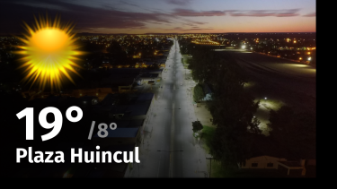 Clima de hoy, sábado 2 de diciembre de 2023, para la ciudad de Plaza Huincul