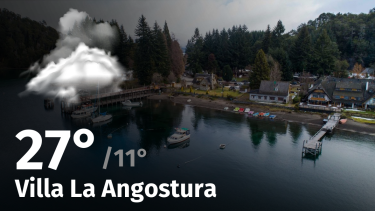 Clima de hoy, sábado 30 de diciembre de 2023, para la ciudad de Villa La Angostura