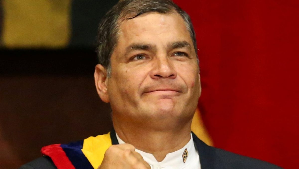 Rafael Correa respaldó a Noboa tras declarar el conflicto armado interno en Ecuador: "¡Hasta la victoria siempre!"