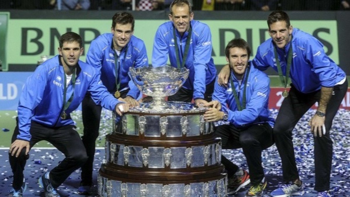 Delbonis era el último de los campeones argentinos de la Copa Davis en actividad.