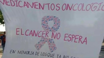 Imagen de Se movilizan para reclamar por la regularización de los tratamientos oncológicos
