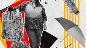 Un proyecto de moda sustentable sale al rescate de los paraguas rotos