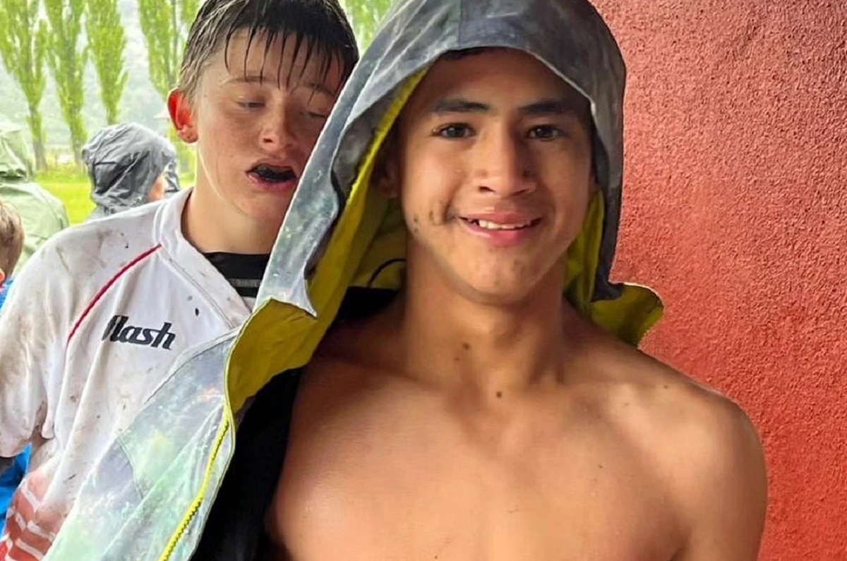 Juan Pablo Aravena, el chico que murió ahogado el jueves. Foto: Gentileza (Neuquén Rugby Club). 