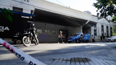 El hecho ocurrió en Capitán Bermúdez, a unos 15 kilómetros de Rosario. Foto: Telam.