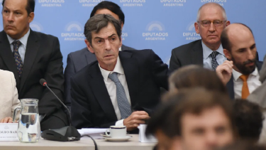 El secretario de Energía fue uno de los funcionarios que expuso ante la comisión en Diputados. Foto: Gentileza. 