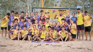 IFES Fly Summer, campeón por triplicado en el Neuquén Arena 1000 de beach hándbol
