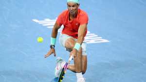 Rafa Nadal ganó en 81 minutos y está en los cuartos de final de Brisbane