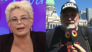 Video | Eduardo Belliboni intentó seducir a Carmen Barbieri durante el paro de la CGT: «Dispuestos a todo»