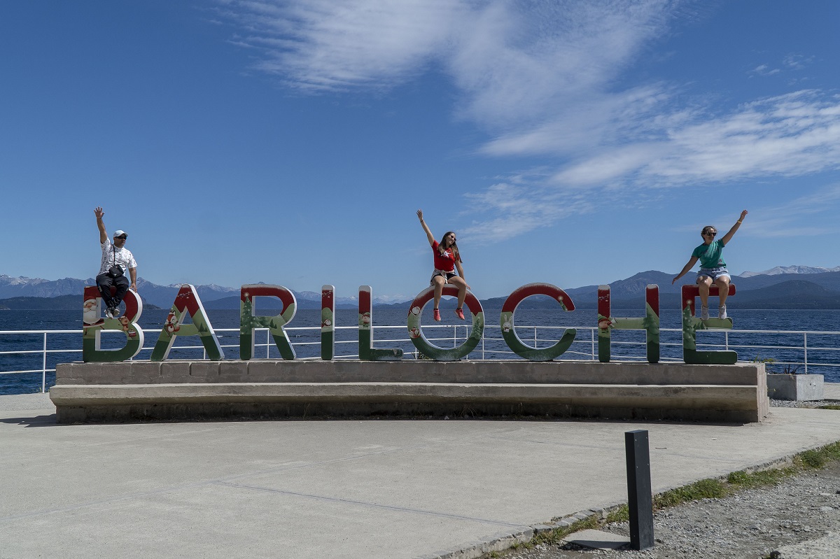 Bariloche cerró enero con un 77% de ocupación. Foto: Marcelo Martinez