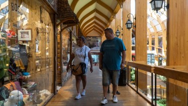 Bariloche cerró enero con un 77% de ocupación. Foto: Marcelo Martinez