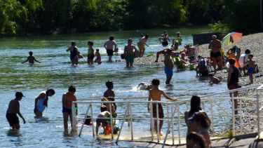 La ola de calor seguirá durante la primera semana de febrero en Neuquén y Río Negro. 
(Foto: Matías subat)