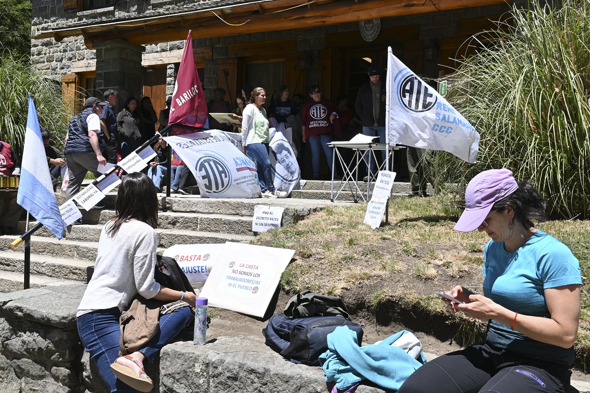 Los trabajadores de Parques Nacionales de todo el país realizarán protestas este jueves, también en Bariloche. Foto: Archivo Chino Leiva. 