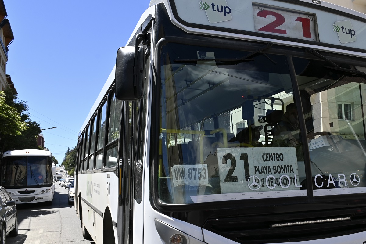 El transporte público de Bariloche tenía aumentos definidos desde el año pasado. Archivo