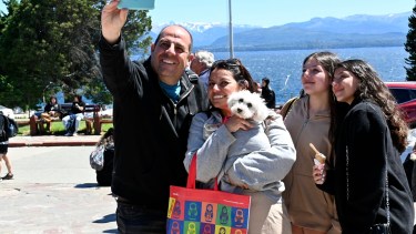 Bariloche, uno de los destinos más elegiso por turistas argentinos y extranjeros. Foto: Chino Leiva