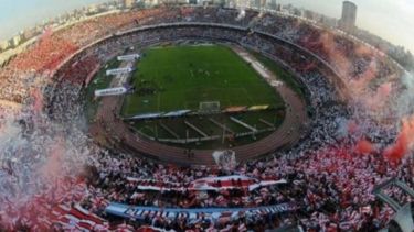 El Monumental repleto, una imagen que se repitió todas las semanas durante el año pasado.