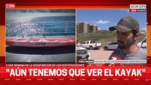 El contundente relato del hijo de unos pescadores desaparecidos en Pinamar: «Estamos fuertes»