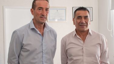 El ministro llegó al municipio cutralquense. (Foto: Gentileza)