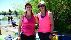 La cruzada de Marcia y Valeria: correr la Regata para reflejar un pedido de ayuda