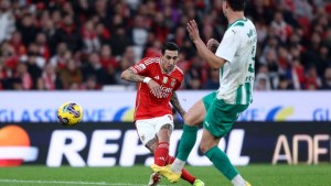 Video | Mirá la definición de Di María en la goleada del Benfica por la Liga de Portugal