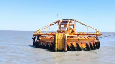 Las reparaciones se concretaron el sábado por la tarde. Foto: gentileza Juan Lucero. 