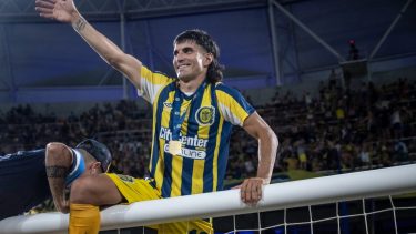 Ignacio Malcorra, el talentoso enganche de Río Colorado que se coronó campeón con Rosario Central.