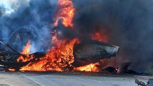 Video | Así se estrelló una avioneta en Chile, tras impactar con cables de alta tensión