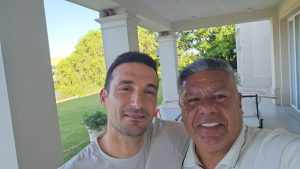 Scaloni se reunió con Tapia y seguirá hasta la Copa América