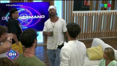 Lisandro y Joel, enfrentados por la última placa de nominación de Gran Hermano.-