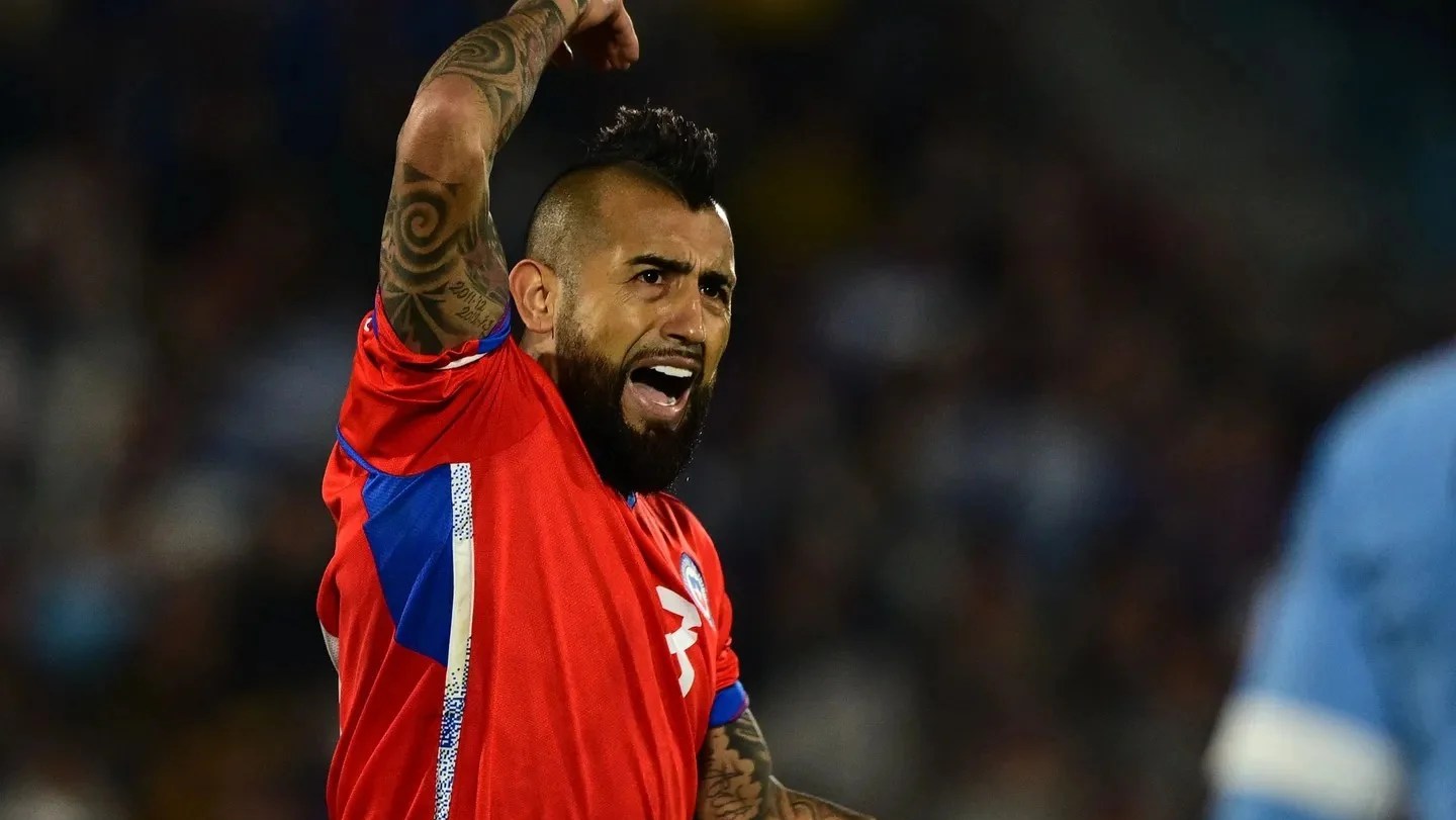 Arturo Vidal apuntó contra el árbitro del partido entre Argentina y Chile.