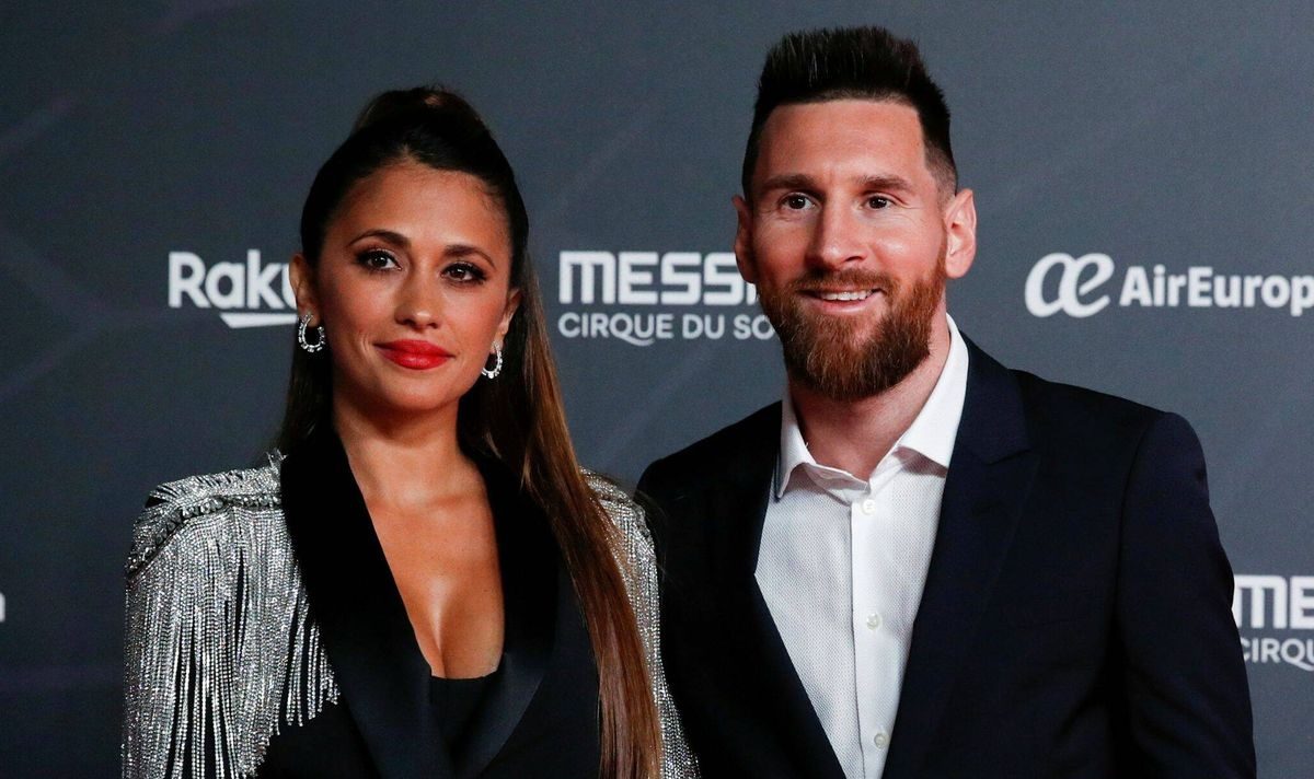 Lionel Messi y Anttonela Roccuzzo llevan casi veinte años juntos.-