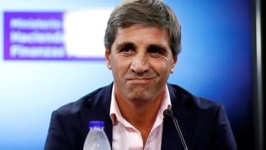 Luis Caputo, ministro de Economía.