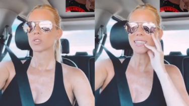 El enojo de Nicole Neumann por una foto que le sacaron en la playa. 

