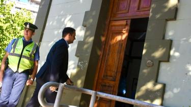 Lucas Castelli es ministro de Trabajo de Figueroa. Foto Matías Subat.