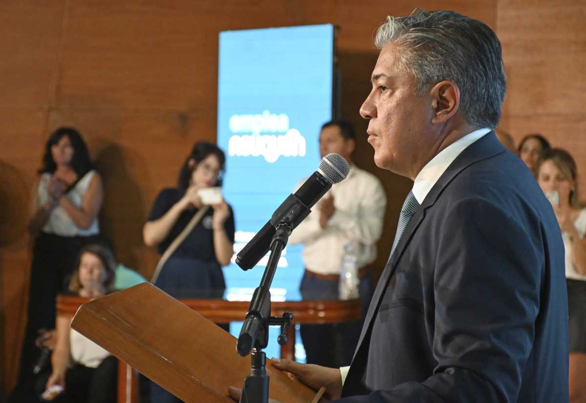 El gobernador de Neuquén, Rolando Figueroa. Foto: Cecilia Maletti.