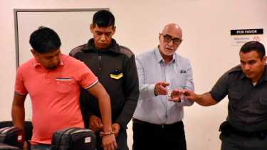 Soiza y Osuna, dos de los principales imputados, continuarán en prisión. Foto: Matías Subat.