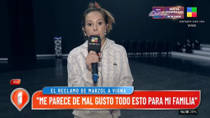 Por qué Noelia Marzol explotó contra Flor Vigna en el Bailando: «Se lo dije en la cara»